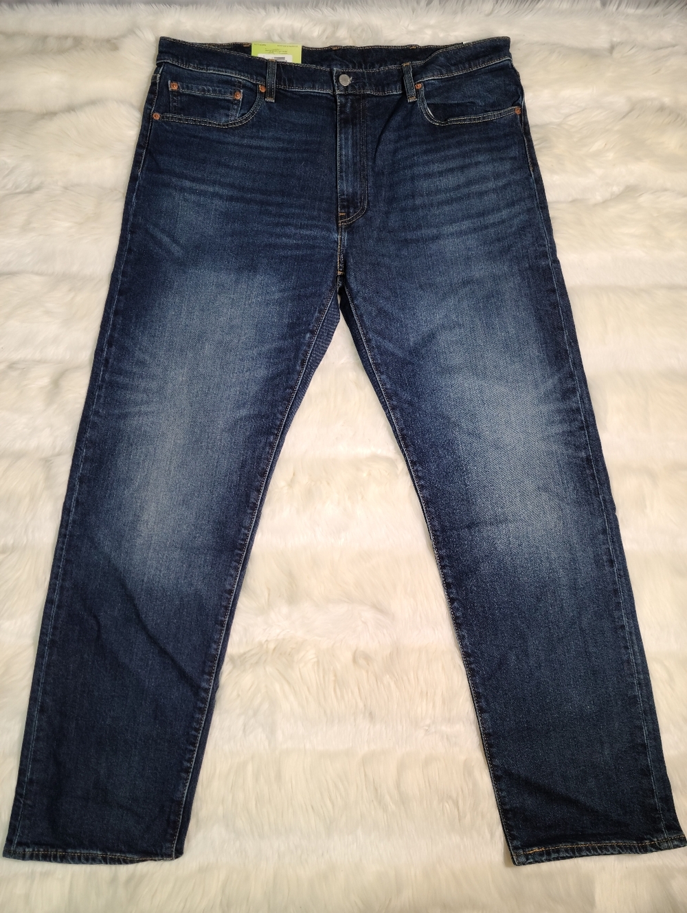 Levi's 502 Taper Regular Fit Blue Jean Men 40x32 NWT